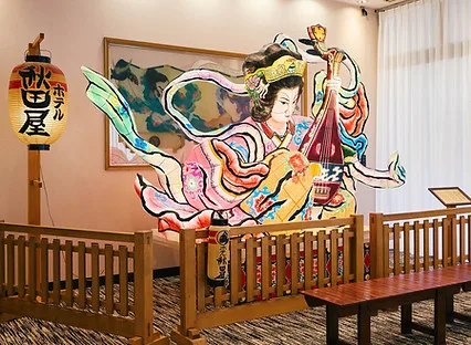 아사무시 온천 호텔 아키타야 | 낙조와 리쿠고만 조망, 파도 소리와 온천 김이 어우러진 숙소