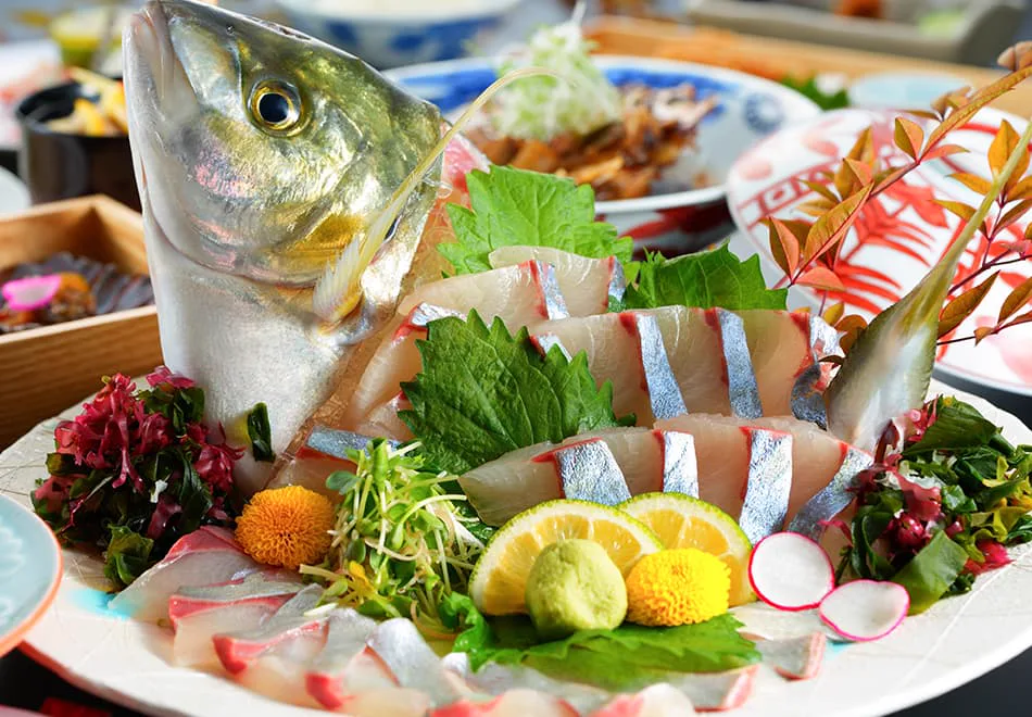 오니야마 호텔의 요리 사진
